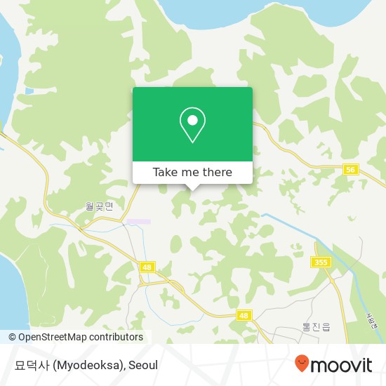 묘덕사 (Myodeoksa) map