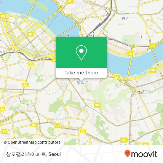 상도팰리스아파트 map