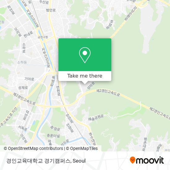 경인교육대학교 경기캠퍼스 map