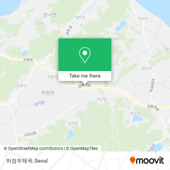 하점우체국 (Hajeom Post Office) map