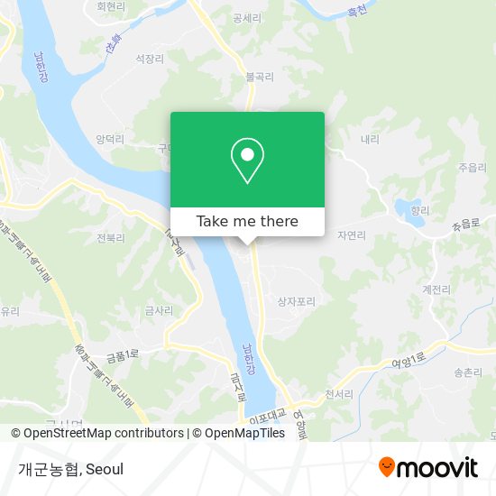 개군농협 map