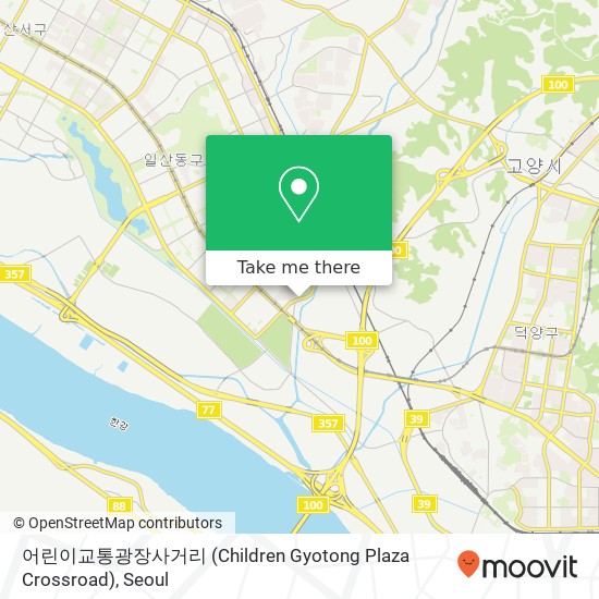 어린이교통광장사거리 (Children Gyotong Plaza Crossroad) map