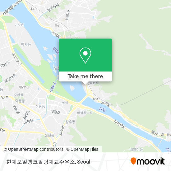 현대오일뱅크팔당대교주유소 map