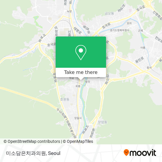 미소담은치과의원 map