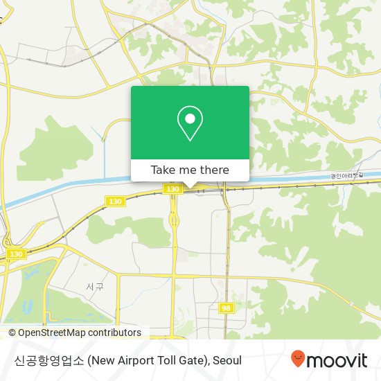 신공항영업소 (New Airport Toll Gate) map