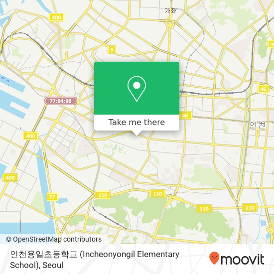 인천용일초등학교 (Incheonyongil Elementary School) map