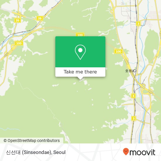 신선대 (Sinseondae) map