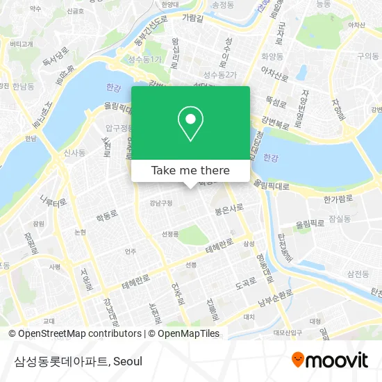 삼성동롯데아파트 map