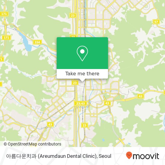 아름다운치과 (Areumdaun Dental Clinic) map