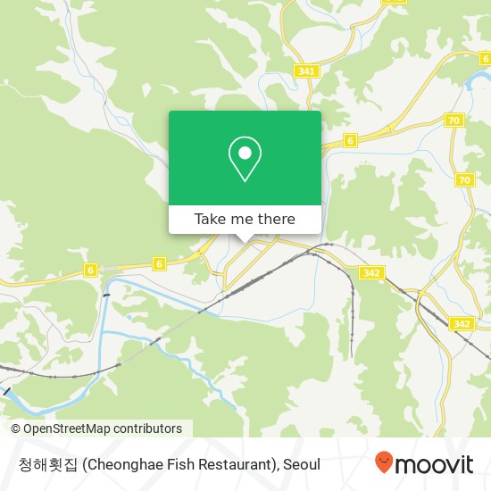 청해횟집 (Cheonghae Fish Restaurant) map