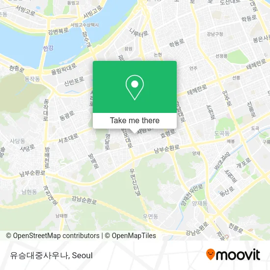 유승대중사우나 map