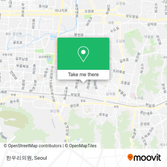 한우리의원 map