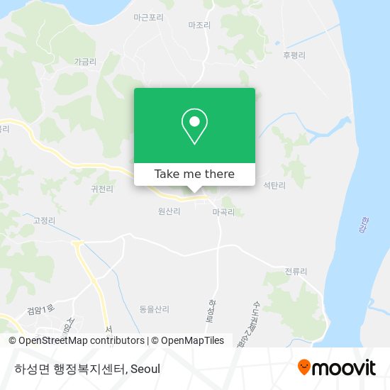 하성면 행정복지센터 map