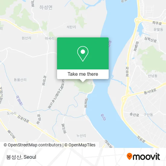 봉성산 map