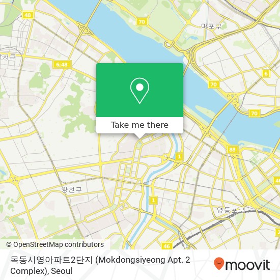 목동시영아파트2단지 (Mokdongsiyeong Apt. 2 Complex) map