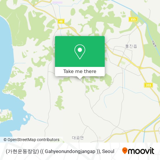 (가현운동장앞) (( Gahyeonundongjangap )) map