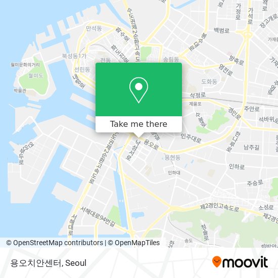 용오치안센터 map