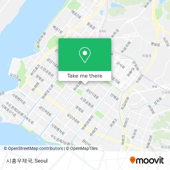 시흥우체국 map