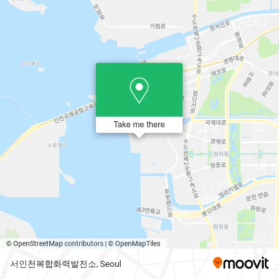 서인천화력발전소 map