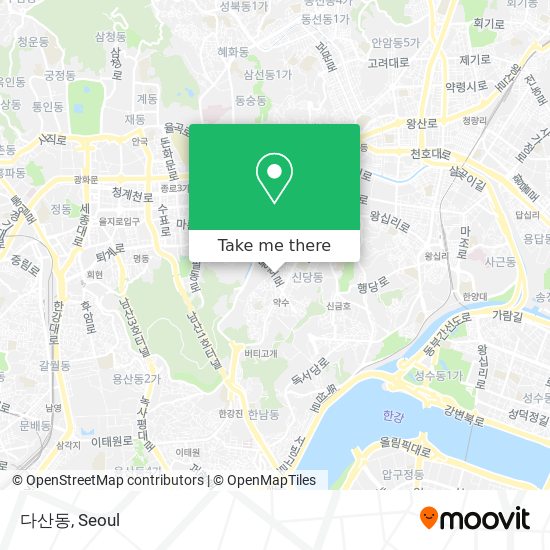 다산동 map