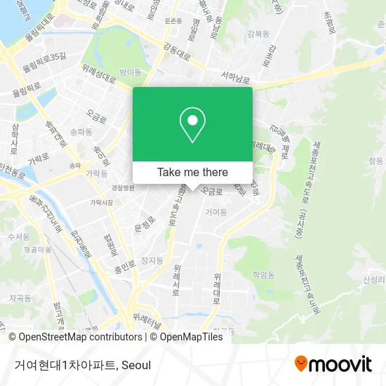 거여현대1차아파트 map