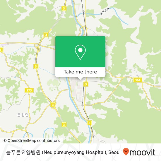 늘푸른요양병원 (Neulpureunyoyang Hospital) map