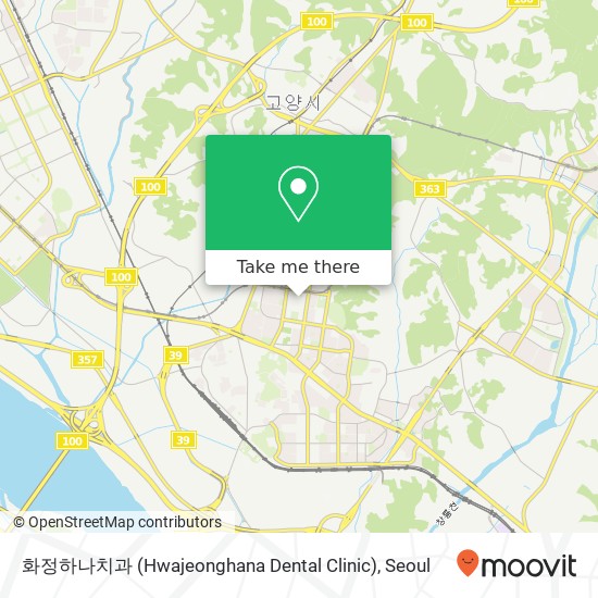 화정하나치과 (Hwajeonghana Dental Clinic) map
