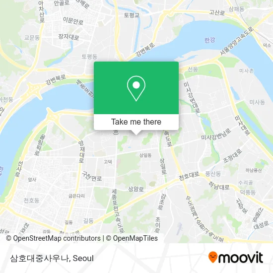 삼호대중사우나 map