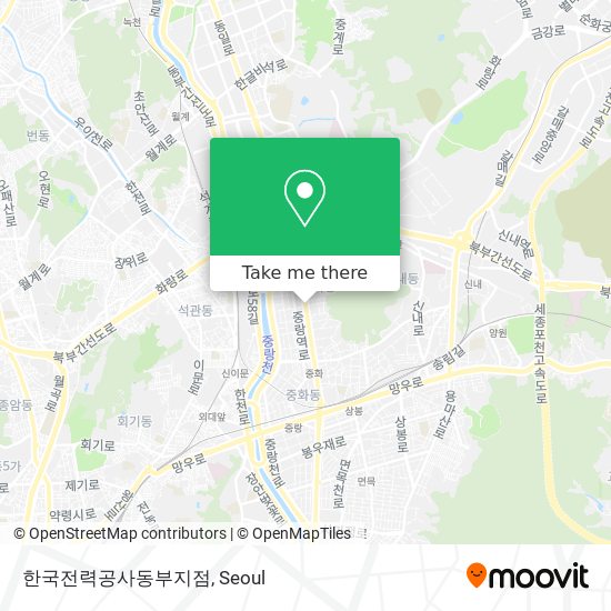 한국전력공사동부지점 map