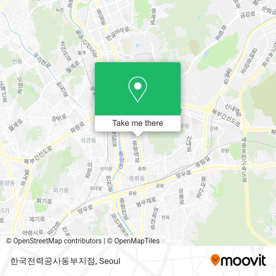 한국전력공사동부지점 map