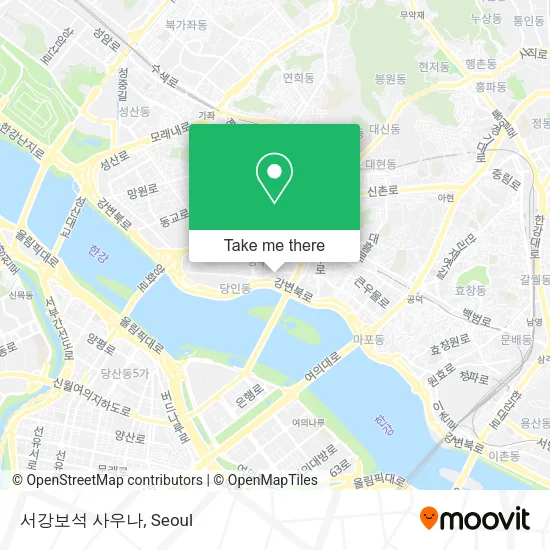 서강보석 사우나 map