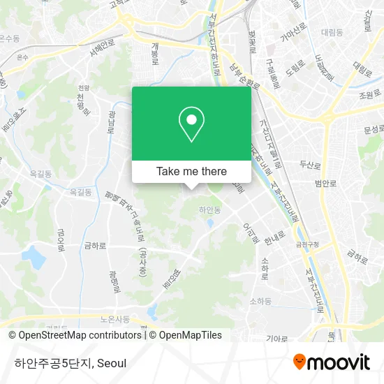 하안주공5단지 map