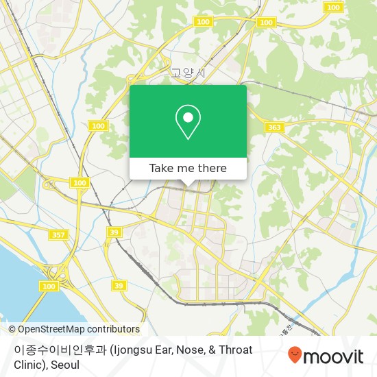 이종수이비인후과 (Ijongsu Ear, Nose, & Throat Clinic) map