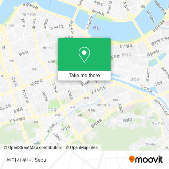 은마사우나 map