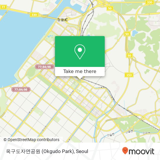 옥구도자연공원 (Okgudo Park) map
