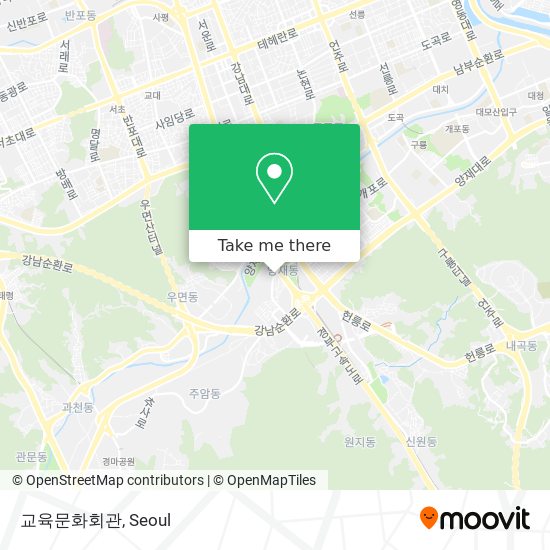 교육문화회관 map