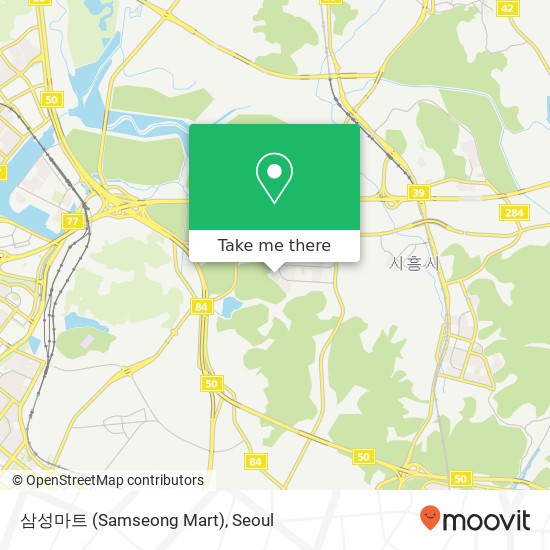 삼성마트 (Samseong Mart) map