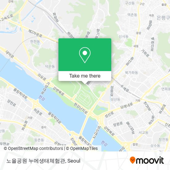노을공원 누에생태체험관 map