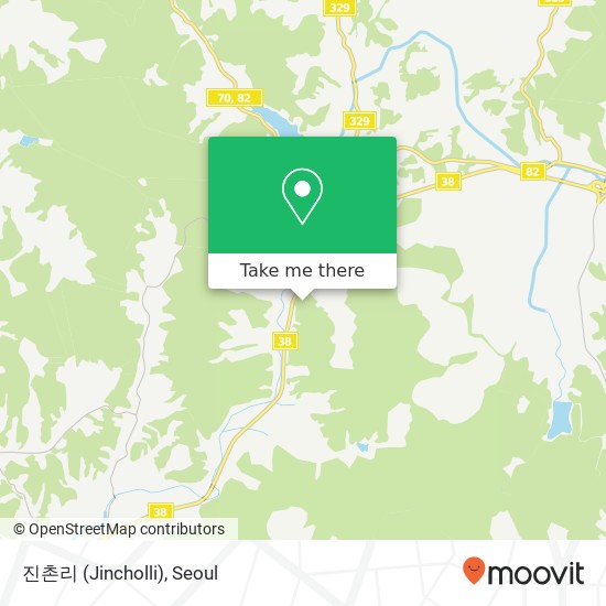 진촌리 (Jincholli) map