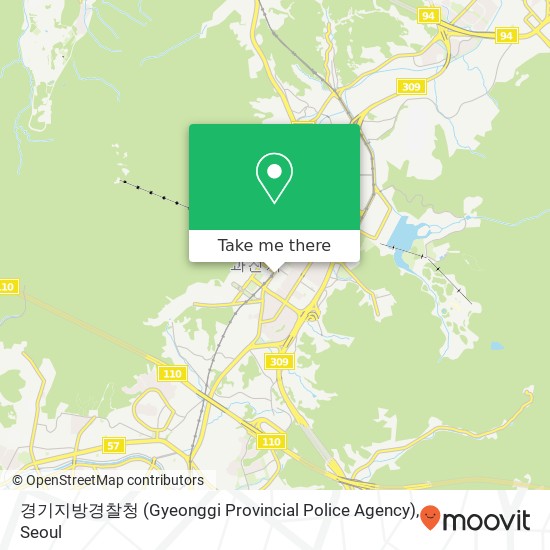 경기지방경찰청 (Gyeonggi Provincial Police Agency) map