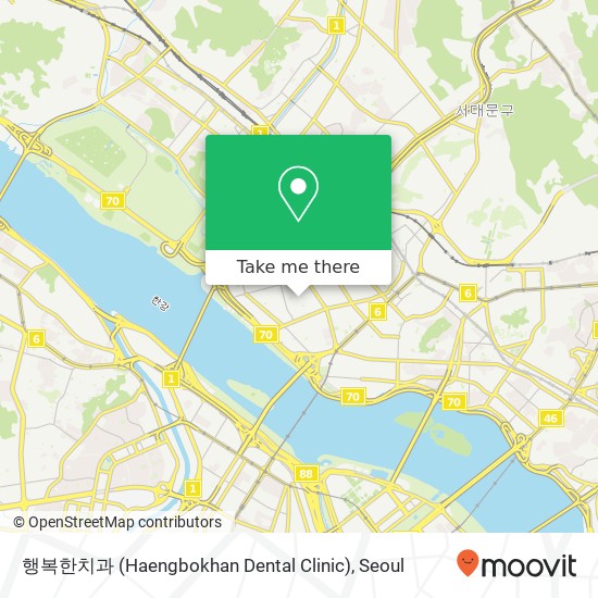 행복한치과 (Haengbokhan Dental Clinic) map
