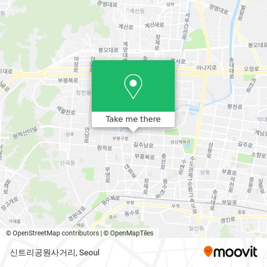 신트리공원사거리 map