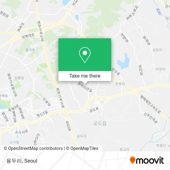 용두리 map