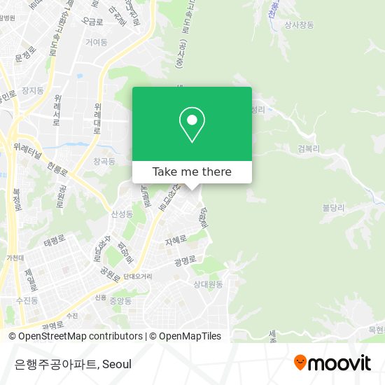 은행주공아파트 map