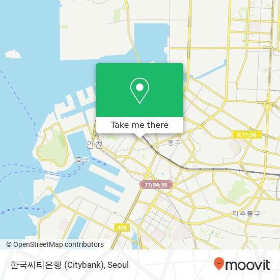 한국씨티은행 (Citybank) map