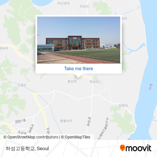 하성고등학교 map