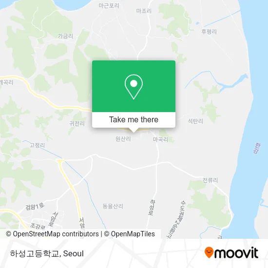 하성고등학교 map
