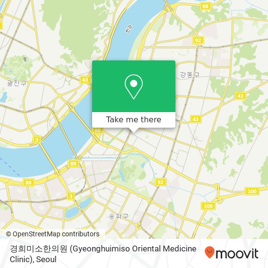 경희미소한의원 (Gyeonghuimiso Oriental Medicine Clinic) map