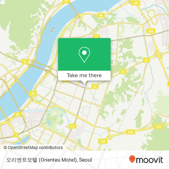 오리엔트모텔 (Orienteu Motel) map