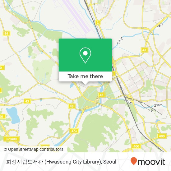 화성시립도서관 (Hwaseong City Library) map